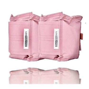 Imagem de Caneleiras 5kg rosa - LEGTRAINING