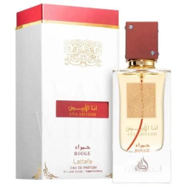 Imagem de Perfume Arabe Ana Abiyedh Rouge Lattafa Eau de Parfum 60ml  Luxo, Eleg