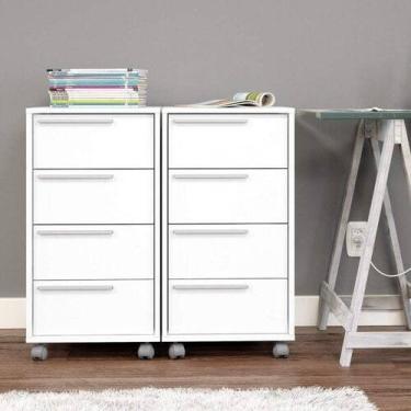 Imagem de Conjunto 2 Gaveteiros com 4 Gavetas Maia - Espresso Móveis