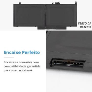 Imagem de Bateria para Notebook Dell Latitude E5550 - BestBattery, Preto