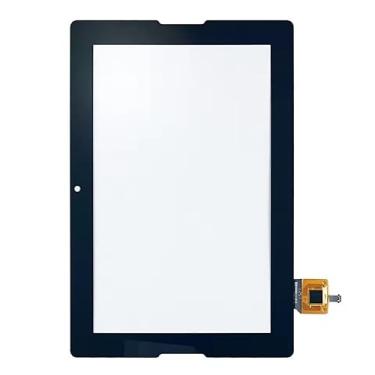 Imagem de Para Lenovo Tab A 10.1 10-70 A7600 A7600-F A7600-H B0474 AP101303 Tela sensível ao toque + substituição do painel de vidro frontal OCA LCD (preto)