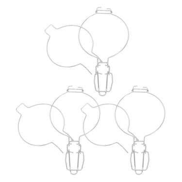 Imagem de FAVOMOTO 3 peças de grampo de arame para frasco de pedreiro, frascos de armazenamento de bloqueio de arame, clipes de vedação de substituição, acessórios de conserva de vidro para recipientes de