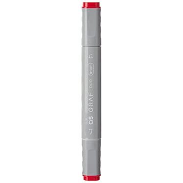 Imagem de Marcador Graf Duo Brush, CIS, Geranium, Caixa com 6 unidades
