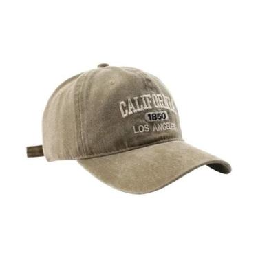 Imagem de Boné De Beisebol Retro Vintage De Algodão Unissex Bordado, Chapéu Casu
