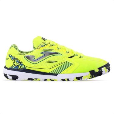 Imagem de Chuteira Joma Futsal Liga 5 Verde Lima e Azul - Masculina-Masculino