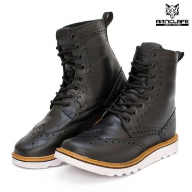 Imagem de Bota Masculina Coturno Casual  Cano Longo Couro Nobre-Masculino