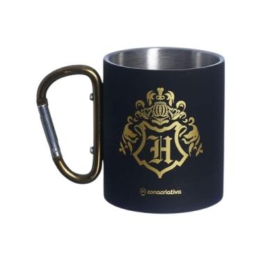 Imagem de Zonacriativa – Caneca Mosquetão 300ml Harry Potter | Caneca Térmica c/Alça Mosquetão e Corpo Emborrachado – Ideal p/Prender Na Mochila e Cordões-Leve em Passeios e Festas sem Perder-Tamanho Ideal