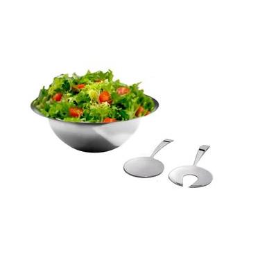 Imagem de Conjunto Tigela Bolw e Pegadores para Salada em Inox Magppie