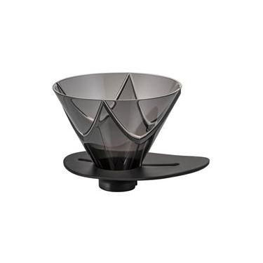 Imagem de Mugen Suporte Para Filtrar Café Hario Acrílico Preto Tamanho 02