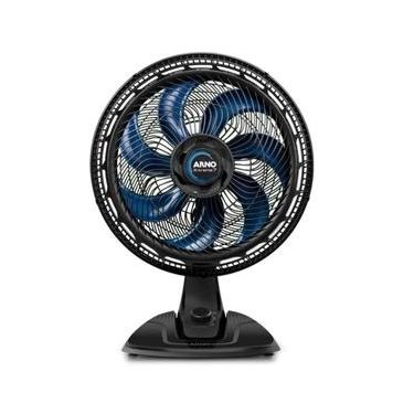 Imagem de Ventilador de Mesa Arno VE70 X-treme 40CM 7 Pás Preto e Azul 127V