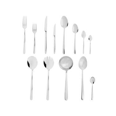 Imagem de Faqueiro 101 Peças de Aço Inox Viena - Wolff