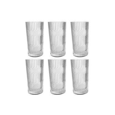 Imagem de Jogo de Copos Altos em Cristal Ecológico L'Hermitage Dunas 370ml 6 peças