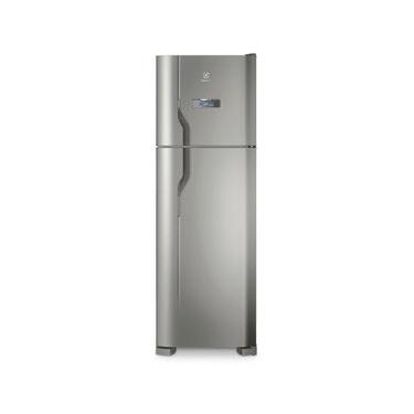 Imagem de Geladeira Electrolux Frost Free 371L Turbo Congelamento Duplex Cor Inox (DFX41)