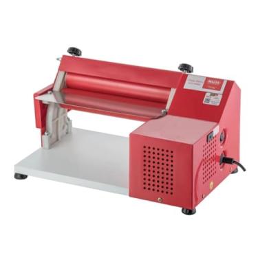 Imagem de Cilindro Elétrico para Massa, Rolo Antiaderente 30 cm, Abertura Ajustável 0-8mm, Motor 1/4 CV, Pés Antiderrapantes, para Pão e Pizza