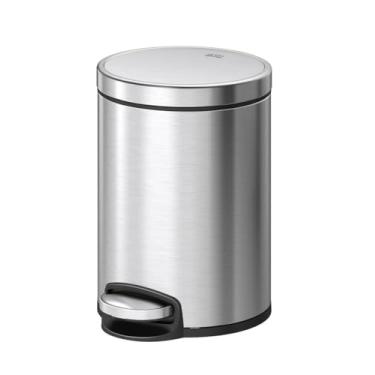 Imagem de Lixeira de Aço Inox E-Round 5L