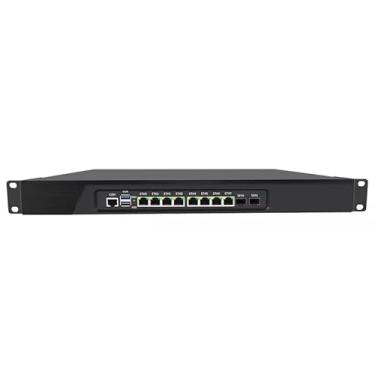 Imagem de Partaker Firewall, VPN, Firewall de montagem em rack 1U, dispositivo de segurança de rede, roteador PC, 8 LAN, 2 SFP+I350, Core I5 2520M, S09, COM, VGA, com ventilador, (8 GB de RAM, SSD de 240 GB)