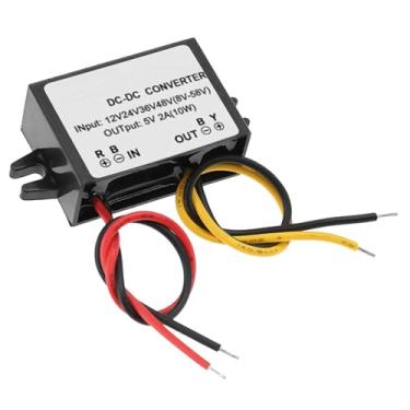 Imagem de Generic Módulo de Fonte de Alimentação Redutor do Conversor 8-58V DC para 5V 2A Com Proteção contra Sobrecorrente para Tela LED do Carro, Câmera de Monitor, Ventilador, Bomba de água