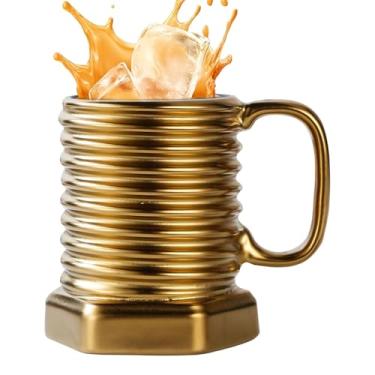 Imagem de Caneca de Chá - Utensílio Para Bebidas Latte De 380 Mililitros - Caneca de Cerâmica para Café e Chá,Para Latte Cappuccino Leite Vinho Sumo Cerveja Cozinha Café Restaurante Aniversário