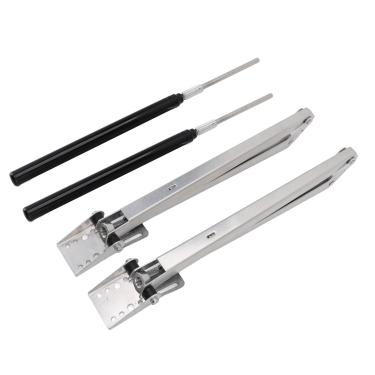 Imagem de Zyyini Abridor de Ventilação de Telhado Automático, Abridor de Janela de Estufa Solar para Fazenda, Liga de Alumínio, 2 Peças