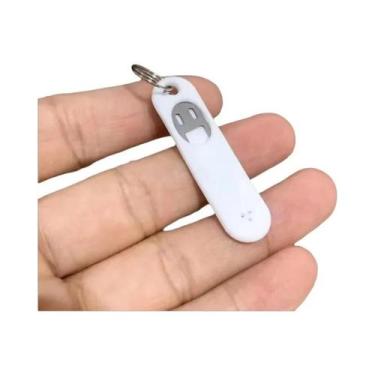 Imagem de Chaveiro Portátil Anti-Perda Com Removedor De Cartão SIM, Bandeja Para