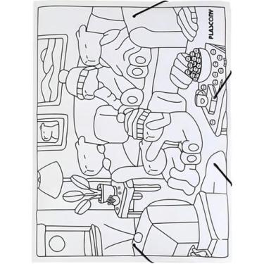 Imagem de Pasta Aba Elástico A4 Capycolor Plascony