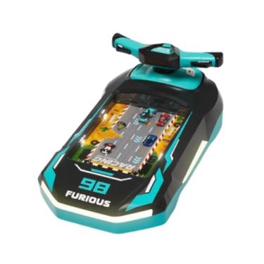 Imagem de Dynwave Volante de brinquedo educativo com som, jogo de simulação de direção para crianças a partir de 3 anos, presente de aniversário, Azul