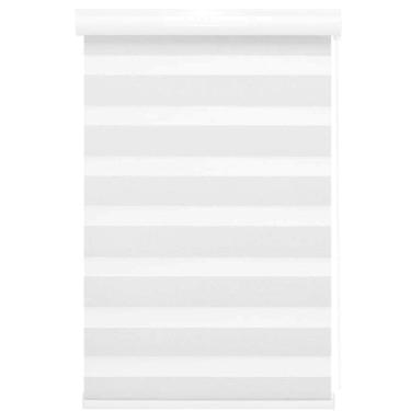 Imagem de Persiana Rolo Duplo Tecido Zebra Branca 160 L X 220 A Double