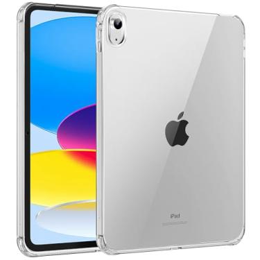 Imagem de AVOAR Capa transparente para iPad A16 e 10ª geração 2022 de 11,9 polegadas e 11ª geração 2025 de 11 polegadas com proteção antiarranhões, capa ultrafina e leve de TPU transparente, resistente a