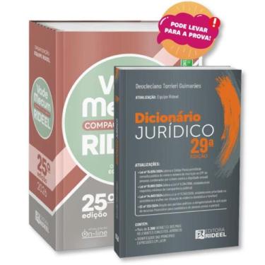 Imagem de Vade Mecum Compacto de Direito 25ª Edição 2026 + Dicionário Jurídico -