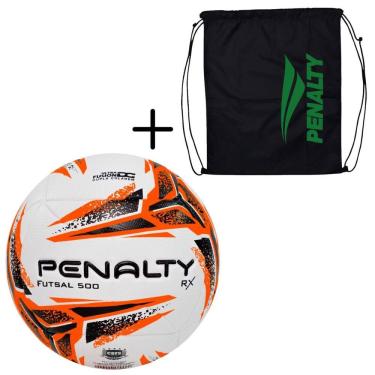 Imagem de Kit 01 Bola De Futsal Penalty RX 500 XXIII 2023+1 Bolsa,Sacola Penalty De Ginastica Academia Gym Bag