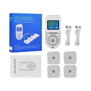 Imagem de Estimulador Muscular Elétrico TENS EMS, Massageador Digital Para Acupu