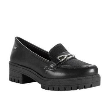 Imagem de Sapato Feminino Mississipi Loafer Mabli Preto Q8551A-0016-Feminino