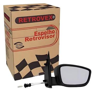 Imagem de Retrovisor Direito Passageiro Com Controle Gol G5 - RETROVEX