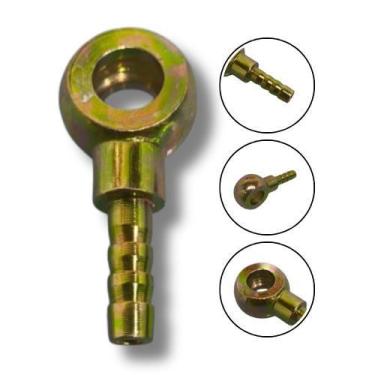 Imagem de Banjo Olhal 10mm p/ Mangueira 6x4mm Dunga