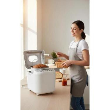 Imagem de Panificadora Automática 19 Programas 600W Branca 127V - Congratulation