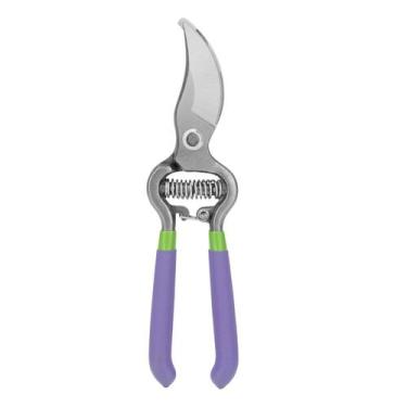 Imagem de Tesoura Para Poda 200mm Com Mola e Trava Cabo Emborrachado Aço Inoxidá
