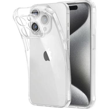 Imagem de Capa Capinha Transparente Fina Para iPhone 16 Plus Pro Max - Danet, Tr