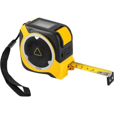 Imagem de Medidor De Distância A Laser Vonder 5 M Com Trena Eletrônica - Fita Em