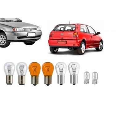 Imagem de Kit Lâmpadas Gol G2 G3 G4 G5 G6 G7 Seta Ré Freio Lanterna - AUTOVEX