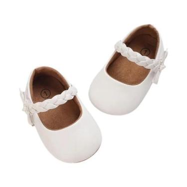 Imagem de Sapatos Mary Jane Com Laço Para Bebês Meninas, Elegantes, Confortáveis