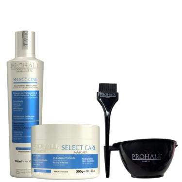 Imagem de Kit Escova Select One 300ml + Máscara Select Care 300g, Prohall