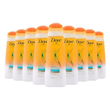 Imagem de Shampoo Dove Nutritive Solutions Nutrição Óleo-Micelar 400ml (Kit com 9)