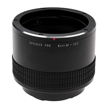 Imagem de Adaptador de montagem de lente Fotodiox Pro - Lente Kiev 88 SLR para corpo de câmera sem espelho Sony Alpha E-Mount