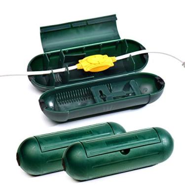 Imagem de Protetores de capa de segurança com cabo de extensão colorido, 3 Pack, Green