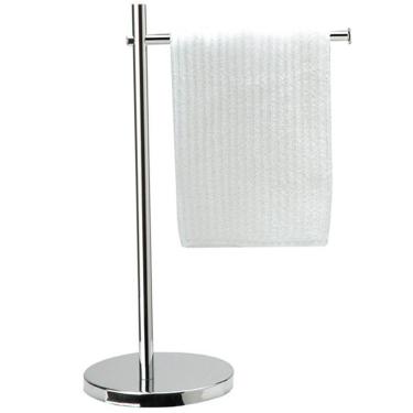 Imagem de Toalheiro Para Banheiro Porta Toalhas de Lavabo Balcão Mãos