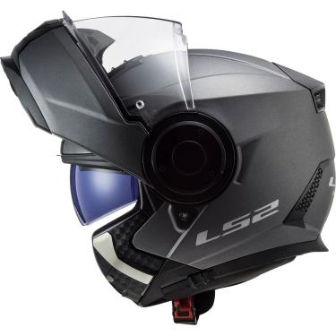 Imagem de Capacete Ls2 Scope Ff902 Monocolor Titanium Fosco Robocop