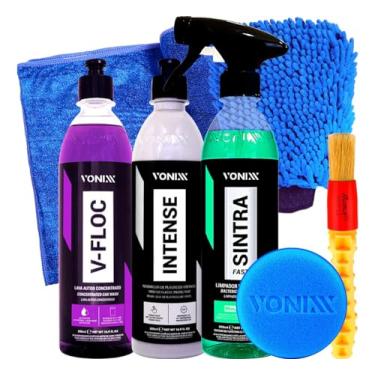 Imagem de Kit shampoo V-floc apc Sintra fast Revitalizador Intense 500 ml Vonixx