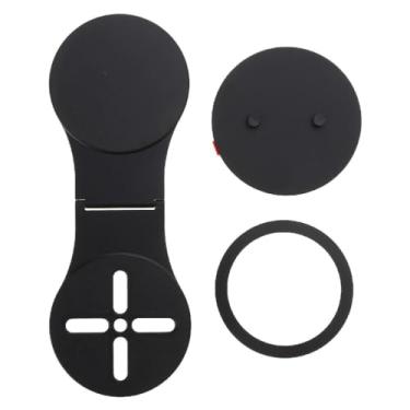 Imagem de Lerpwige Monitor de exibição lateral tablet suporte elegante e prático para colocação conveniente do dispositivo para veículos de laptop suporte magnético durável para tablet suporte de liga de alumínio