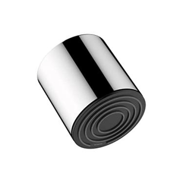 Imagem de hansgrohe Pulsify S 10 cm Chuveiro moderno 1-Spray PowderRain com QuickClean em cromo, 24132001