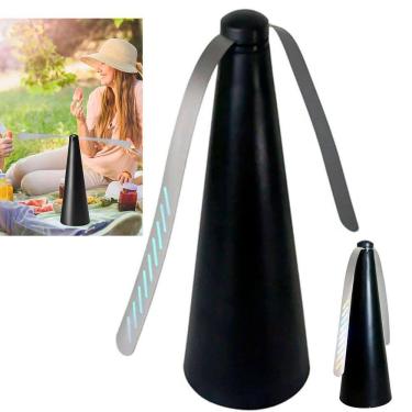 Imagem de Ventilador Repelente Anti Inseto Mosca Mosquito Pernilongo Previne Doenças Portatil Piquenique Acampamento Camping Jardim Quintal Parque